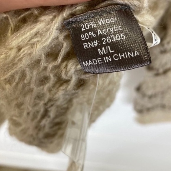 R.89 NWT Crochet Cardigan Size M/L - Picture 4 of 8